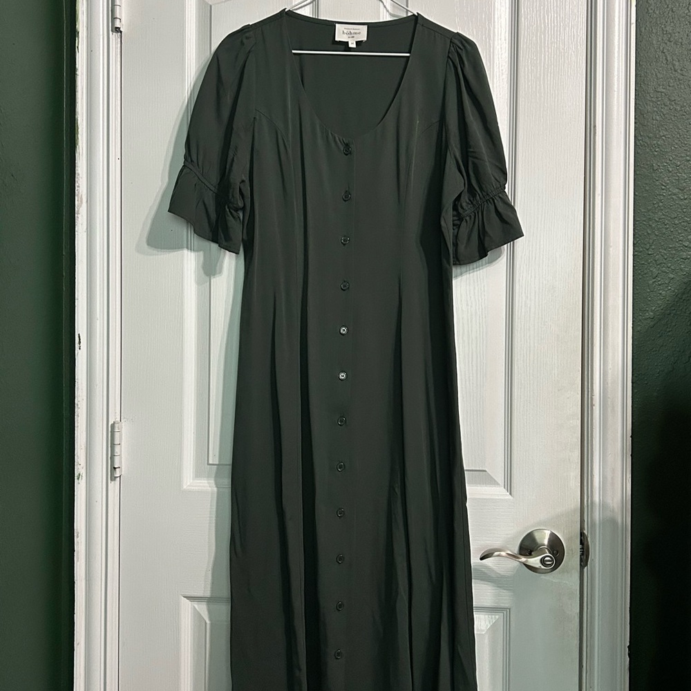 Elegant Dark green Dress